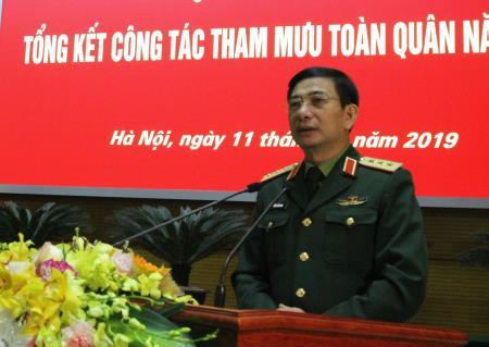 Tổng kết công tác tham mưu toàn quân năm 2018