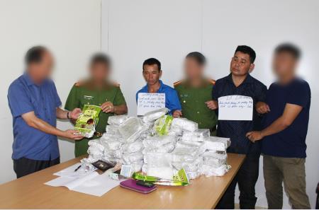 Phá chuyên án, thu giữ 50kg ma túy đá