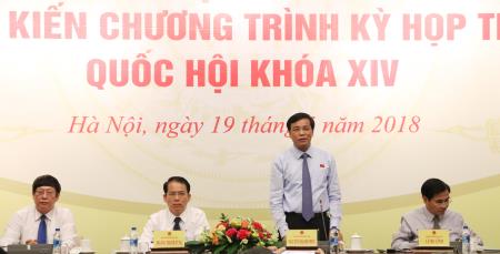 Thông qua, cho ý kiến 16 dự án luật và 1 dự thảo nghị quyết