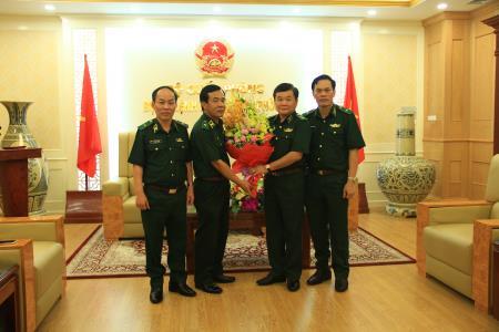 Hai sỹ quan Biên phòng được thăng quân hàm Thiếu tướng
