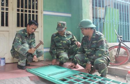 Những mái nhà “dân vận” của Đồn Biên phòng Non Nước