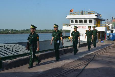 Đảm bảo an ninh, trật tự khu vực cửa khẩu cảng Ninh Bình