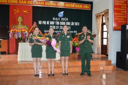 Đại hội Phụ nữ BĐBP tỉnh Quảng Bình nhiệm kỳ 2016-2021