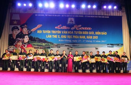 Ấn tượng Liên hoan Đội Tuyên truyền văn hóa tuyến biên giới, biển đảo lần thứ X