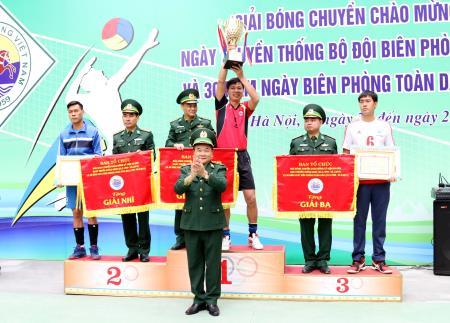 Bế mạc vòng Chung kết Giải bóng chuyền chào mừng kỷ niệm 60 năm Ngày Truyền thống BĐBP
