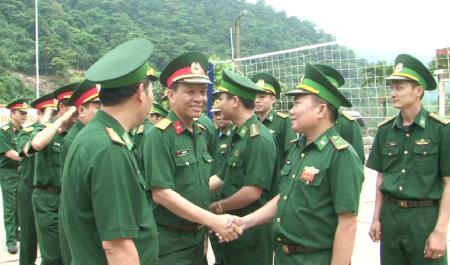 Bộ Tư lệnh Quân khu IV kiểm tra công tác sẵn sàng chiến đấu tại Đồn BP CKQT Cha Lo