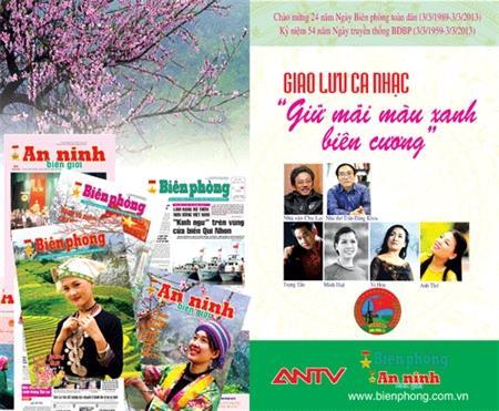 Chương trình giao lưu ca nhạc "Giữ mãi màu xanh biên cương" 2013