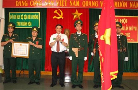 Phòng Trinh sát BĐBP Khánh Hòa đón nhận Huân chương “Bảo vệ Tổ quốc” hạng nhất