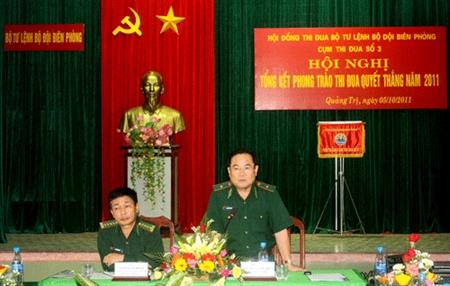 Cụm thi đua số 3 BĐBP: Tổng kết phong trào thi đua quyết thắng năm 2011