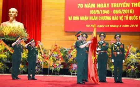 Cục Tổ chức, Tổng cục Chính trị đón nhận Huân chương Bảo vệ Tổ quốc hạng Nhất