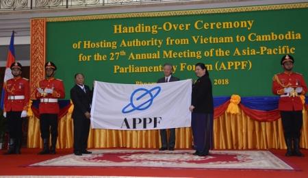 Việt Nam chuyển giao vai trò Chủ tịch APPF cho Campuchia
