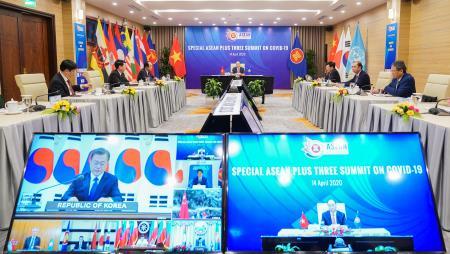 ASEAN cam kết chính trị về sự đoàn kết để “chiến thắng” dịch Covid-19