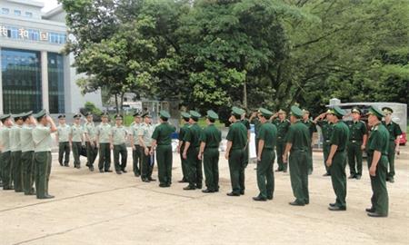 BĐBP Cao Bằng giao ban Quý IV với Trạm Hội ngộ hội đàm BĐBP địa khu Tịnh Tây, Trung Quốc
