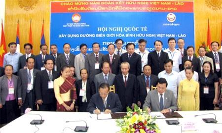 Hội nghị quốc tế về xây dựng đường biên giới hòa bình, hữu nghị Việt Nam – Lào năm 2012