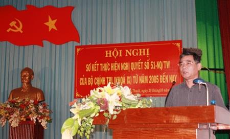BĐBP Đăk Lăk sơ kết 8 năm thực hiện Nghị quyết 51-NQ/TW