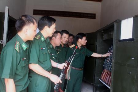 Bộ Tổng Tham mưu phúc tra chất lượng vũ khí trang bị tại BĐBP Đắk Lắk