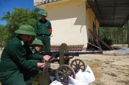 BĐBP Bình Định kiểm tra bắn đạn thật năm 2016