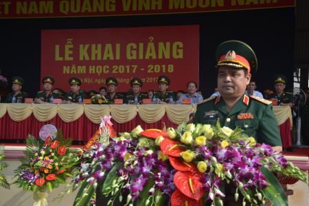 Các học viện, nhà trường trong BĐBP khai giảng năm học 2017-2018