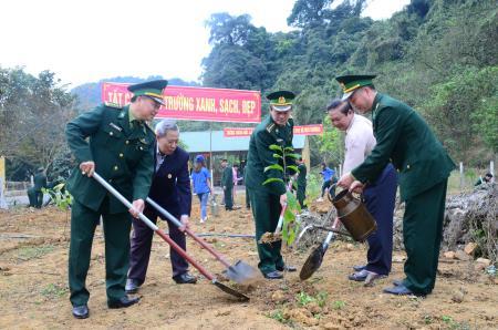 Cục Kỹ thuật BĐBP hưởng ứng “Tết trồng cây đời đời nhớ ơn Bác Hồ”