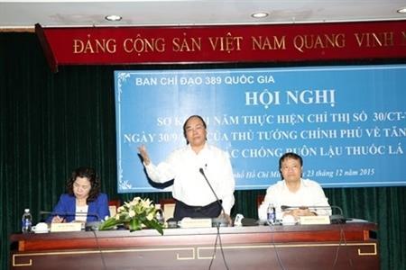 Mở đợt tấn công chống buôn lậu thuốc lá dịp Tết Nguyên đán