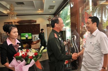 Đoàn đại biểu cấp cao BĐBP Việt Nam thăm và làm việc tại Lào