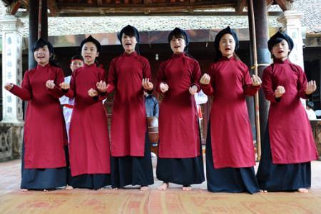 Hát Xoan Phú Thọ trở thành Di sản văn hóa phi vật thể của nhân loại