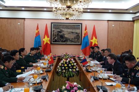 Thúc đẩy hợp tác quốc phòng song phương Việt Nam-Mông Cổ