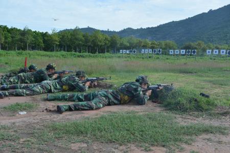 BĐBP Tây Ninh khai mạc Hội thao bắn súng quân dụng năm 2016