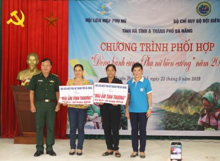“Đồng hành cùng phụ nữ biên cương" năm 2019 trên địa bàn biên giới huyện Hương Khê