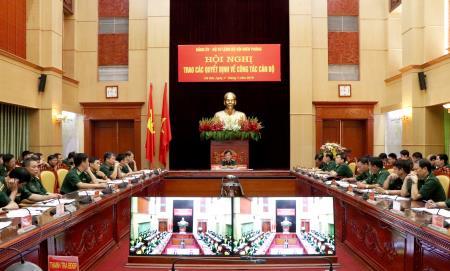Các đơn vị nắm chắc tình hình biên giới, xử lý tốt các tình huống