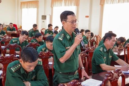 Bộ Chỉ huy BĐBP Sóc Trăng: Đối thoại dân chủ với cán bộ, chiến sỹ