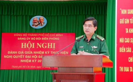 Đảng ủy BĐBP TP Hồ Chí Minh đánh giá giữa nhiệm kỳ 2015-2020