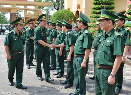 Kiểm tra toàn diện công tác Biên phòng tại BĐBP Nghệ An