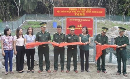 Khánh thành và bàn giao công trình tại đảo Sơn Chà