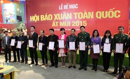 Bế mạc Hội báo Xuân toàn quốc Ất Mùi 2015