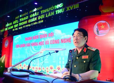 Phong trào sáng tạo trẻ trong thanh niên Quân đội là một trong những điểm sáng