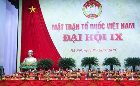 999 đại biểu chính thức tham dự Đại hội MTTQ Việt Nam lần thứ IX