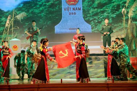 Khai mạc Hội diễn Đội Tuyên truyền văn hóa tiêu biểu tuyến biên giới, biển đảo năm 2018