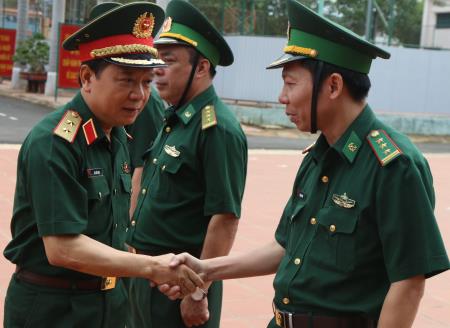 Đoàn công tác Bộ Quốc phòng kiểm tra BĐBP Đắk Lắk, Khánh Hòa