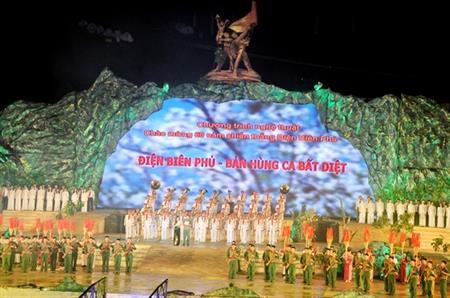“Bản hùng ca bất diệt”- Chương trình nghệ thuật đặc biệt chào mừng 60 năm Chiến thắng Điện Biên Phủ