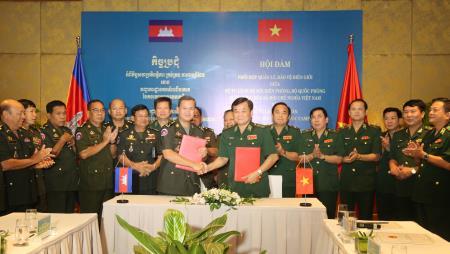 Hội đàm thường niên giữa Bộ Tư lệnh BĐBP và Bộ Tư lệnh Lục quân Campuchia