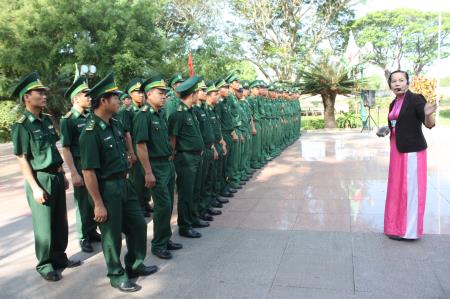 BĐBP Bình Định: Nâng cao chất lượng giáo dục chính trị, tư tưởng cho chiến sỹ mới