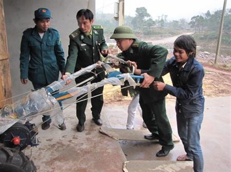 Người làm cây lúa nước phát triển ở Ka Ai
