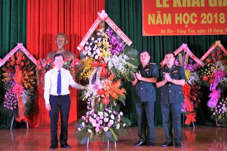 Trường Trung cấp Biên phòng 2 khai giảng năm học 2018-2019
