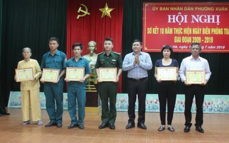 Lan tỏa Ngày Biên phòng toàn dân ở Xuân Hà