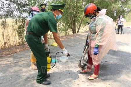 BĐBP Long An quyết tâm đẩy lùi dịch COVID-19