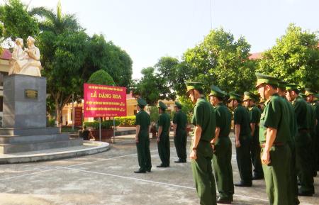 BĐBP Đắk Lắk và Ninh Bình tổ chức báo công dâng Bác
