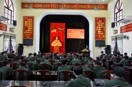 BĐBP Thừa Thiên Huế tọa đàm cán bộ, sỹ quan trẻ năm 2016