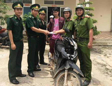 Kịp thời truy tìm xe máy bị trộm cắp đưa sang Campuchia tiêu thụ