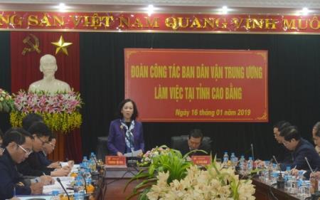 Đời sống đồng bào dân tộc thiểu số Cao Bằng ngày càng được cải thiện